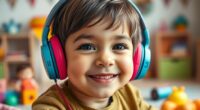 child friendly volume limited headphones