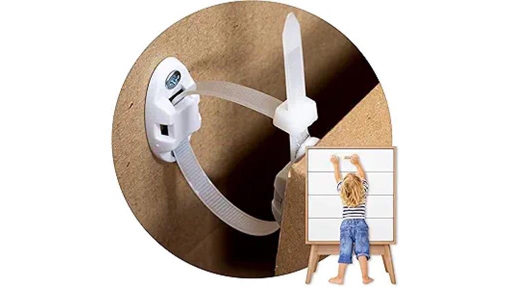 childproof furniture anchoring set