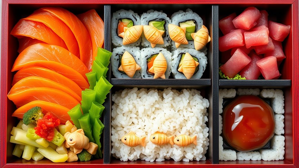 colorful balanced artistic presentation