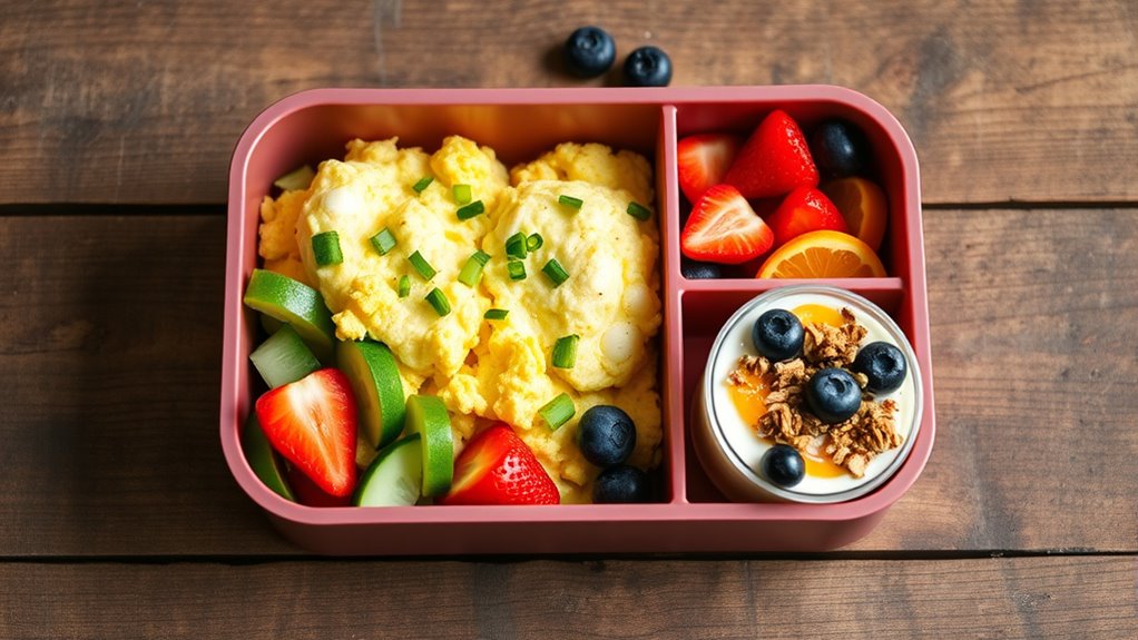 colorful balanced nutritious meals