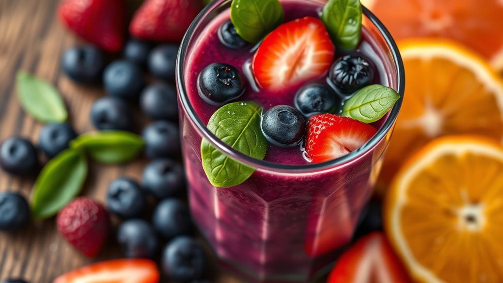 colorful fruits boost antioxidants