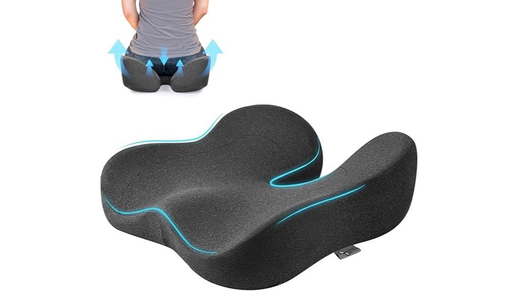 comfortable memory foam seat