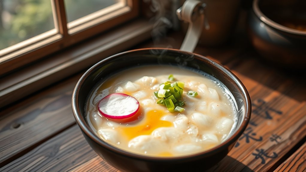 comforting hearty rice porridge