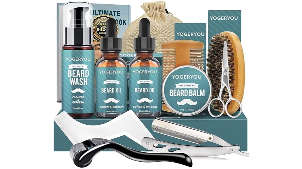complete beard grooming set