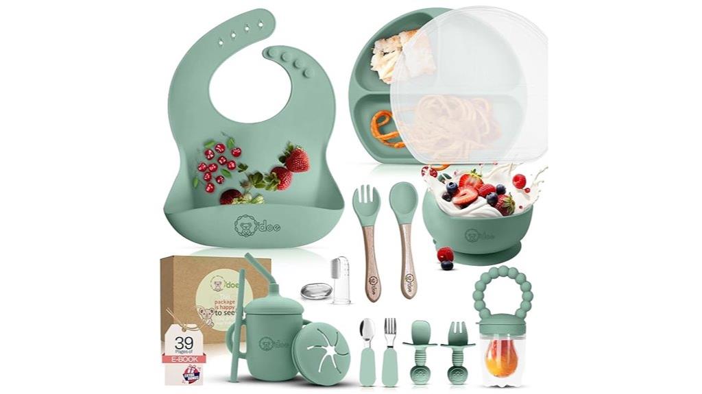 complete bpa free baby set