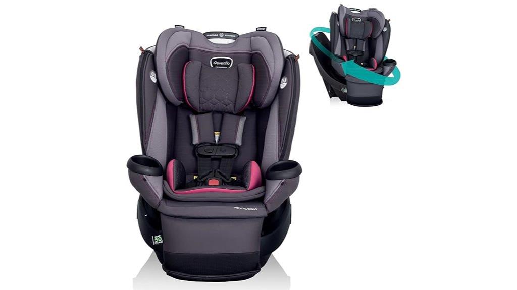 convertible 360 degree car seat