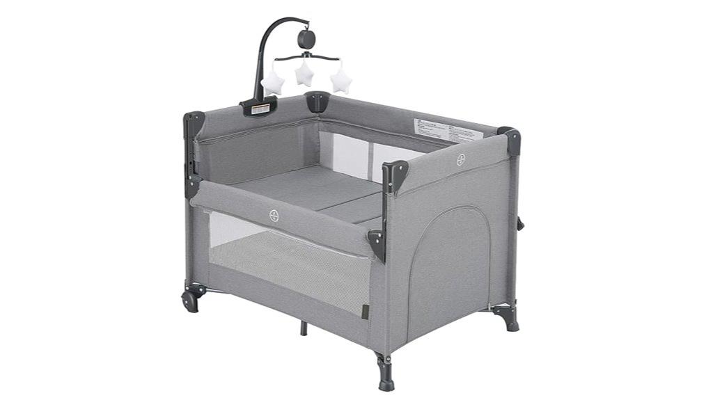 convertible baby playpen bassinet