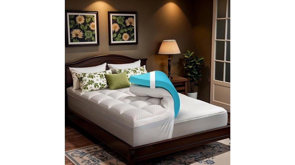 cooling gel mattress topper