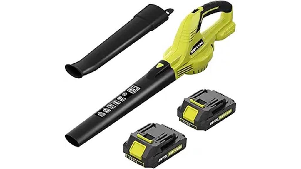 cordless dual battery blower