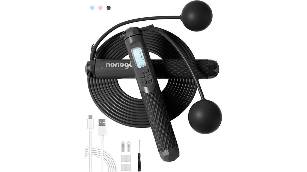cordless jump rope counter