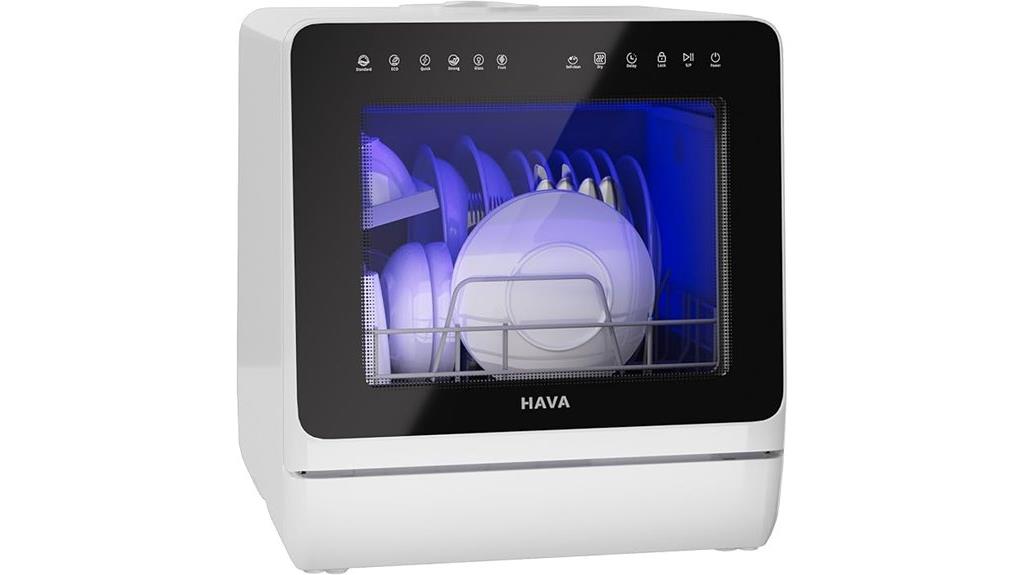 countertop dishwasher with softener