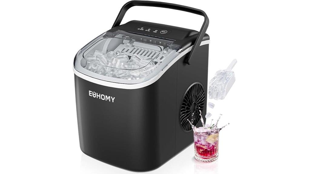 countertop ice maker 26 lbs