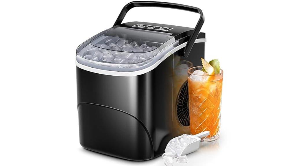 countertop ice maker 26lbs 24h