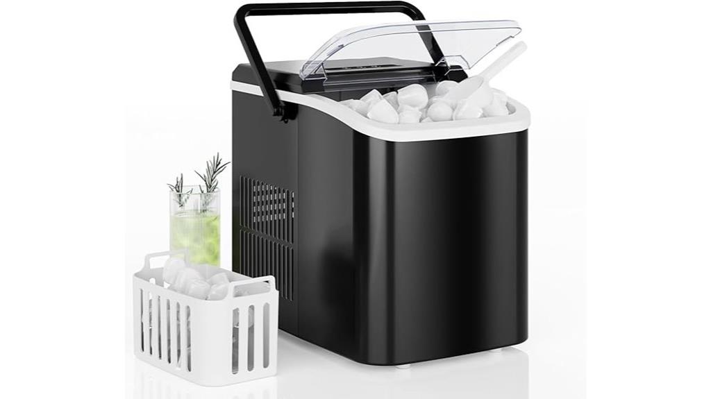 countertop ice maker handle