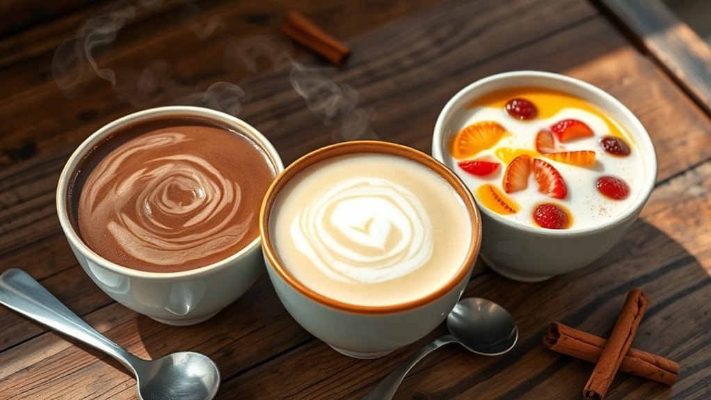 creamy vanilla beverage delights