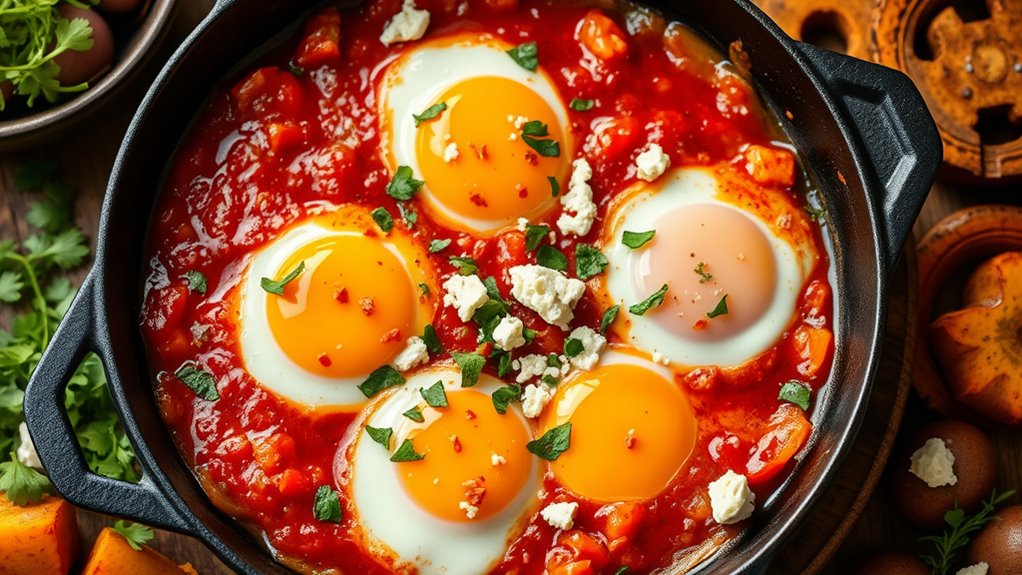 creative modern shakshuka variations