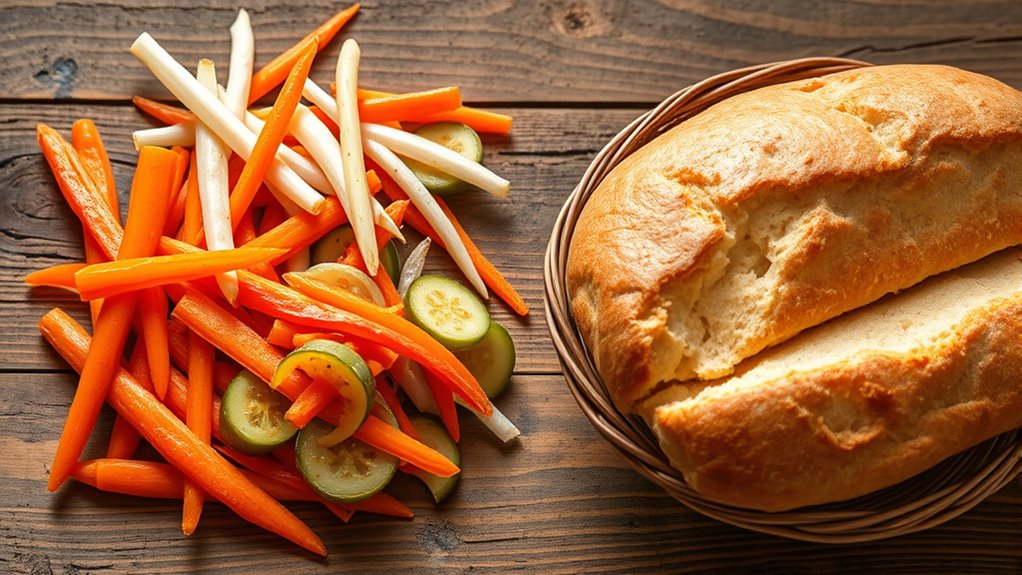 crispy airy freshly baked
