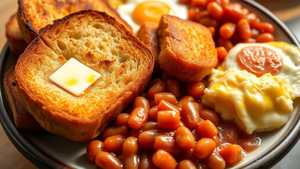 crispy flavorful breakfast bread