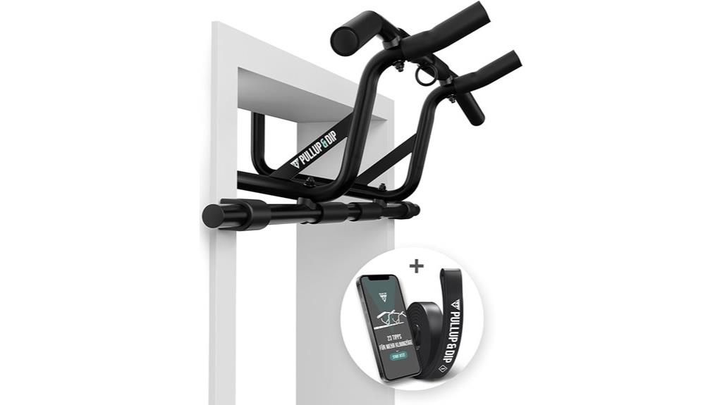 door mounted pull up bar