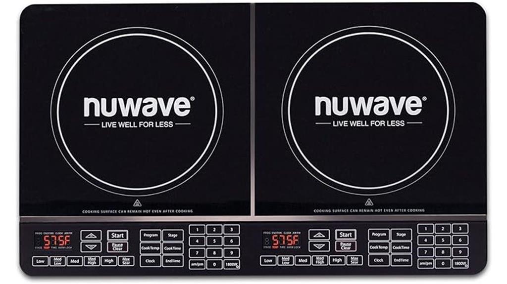 double induction cooktop technology