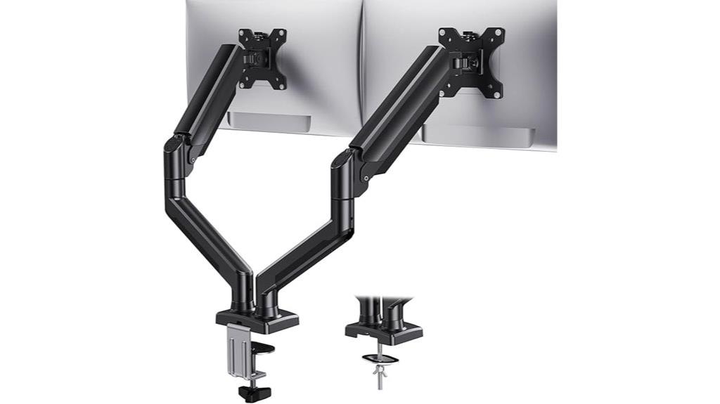 dual 32 inch monitor mount