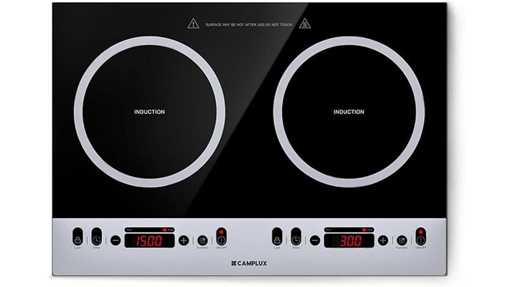 dual burner induction stove