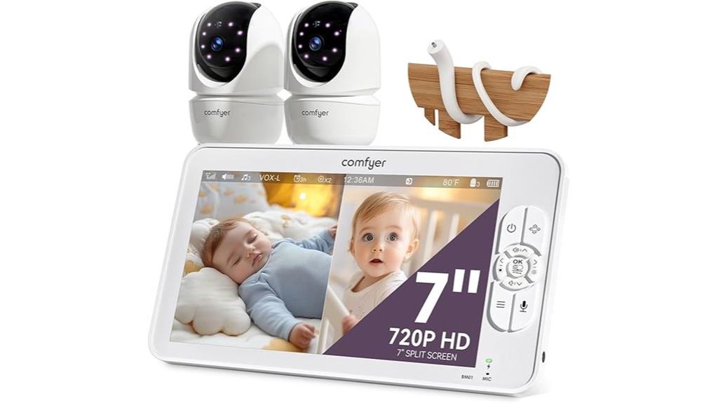 dual camera non wifi monitor