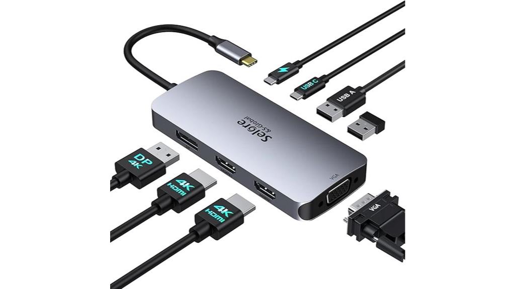 dual hdmi usb dock