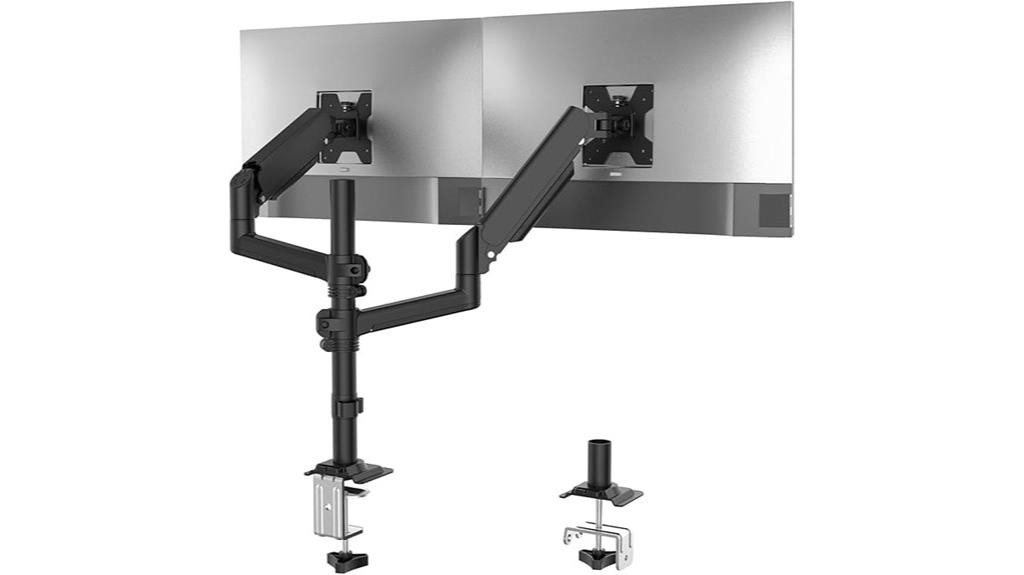 dual monitor mount compatibility