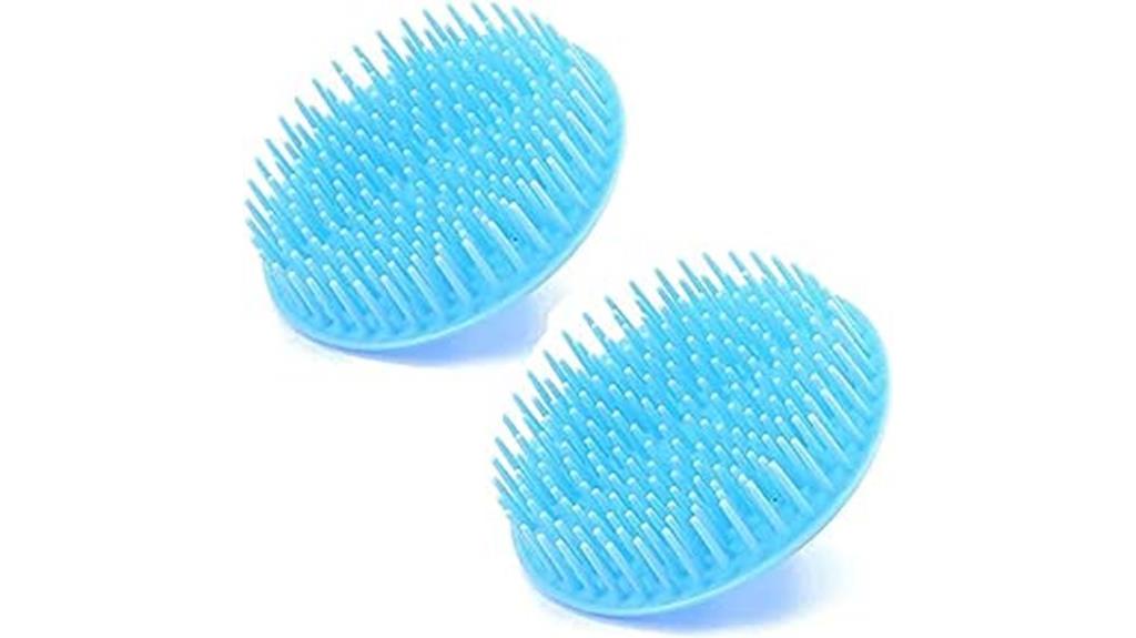 dual pack scalp massage brushes