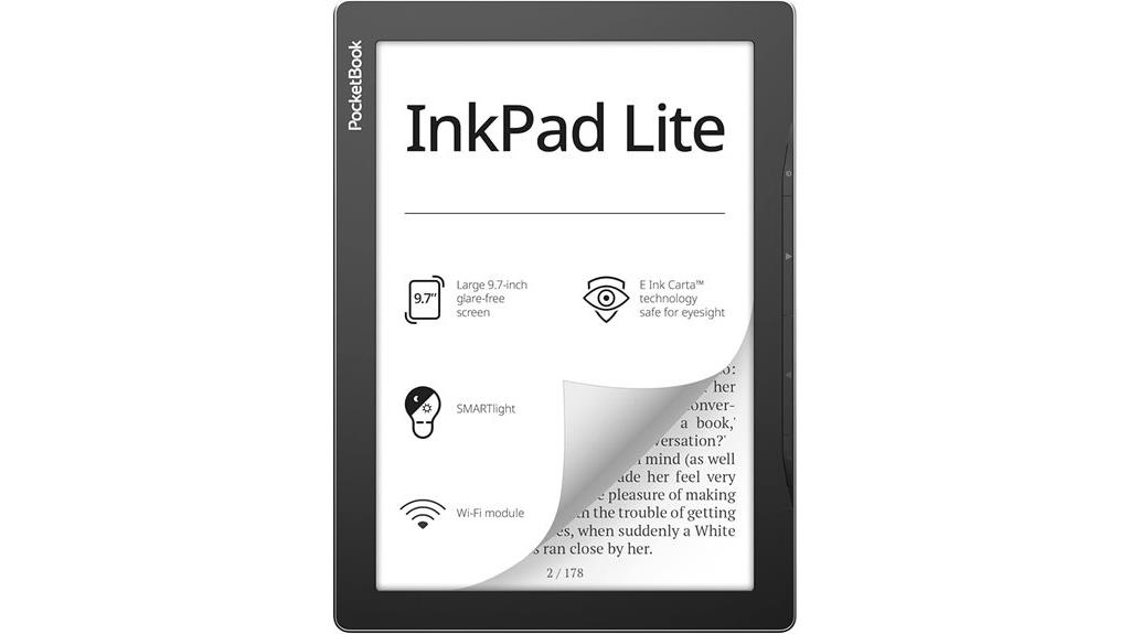 e reader with inkpad lite