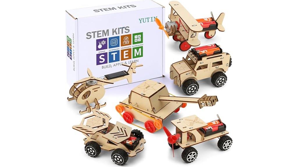 educational wooden science kits