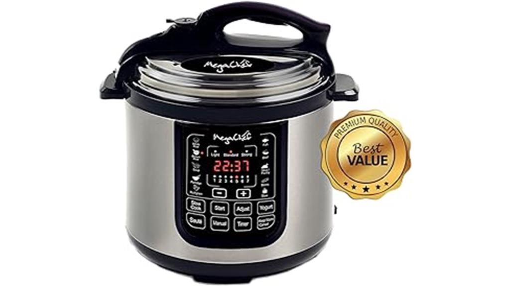 eight quart digital pressure cooker