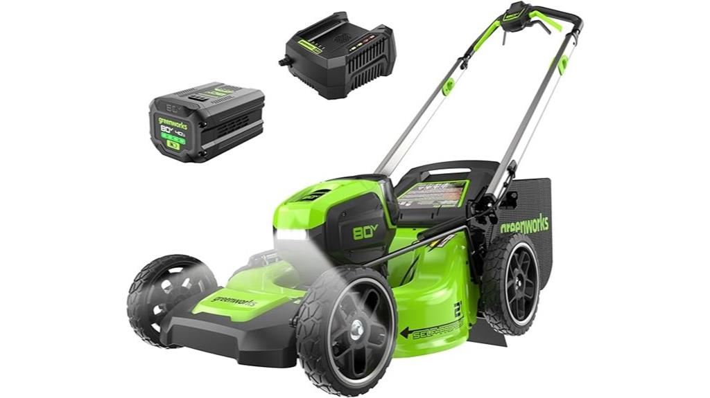 electric 21 inch mower