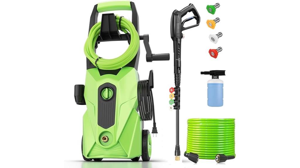 electric pressure washer details