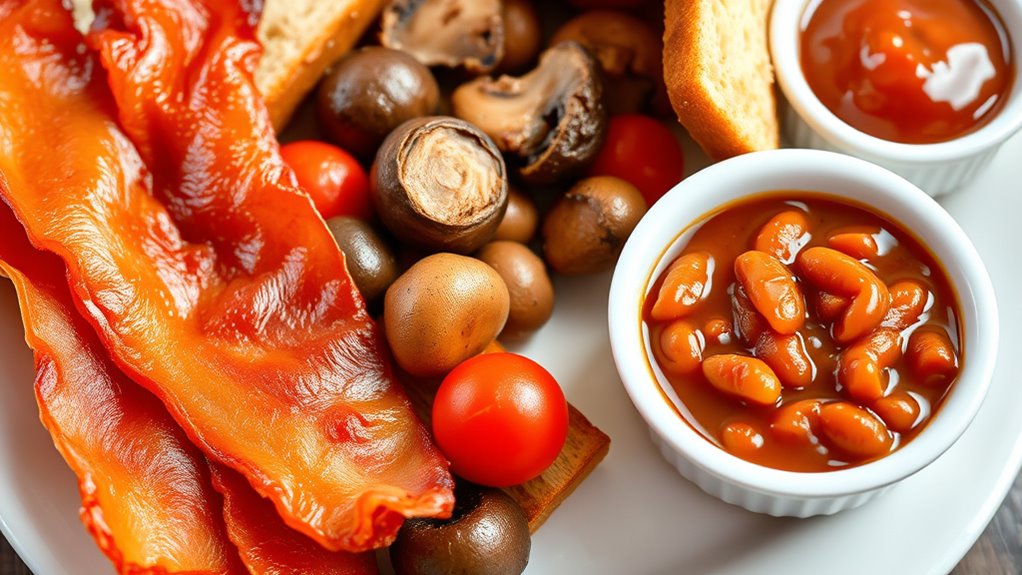 enhance breakfast with condiments