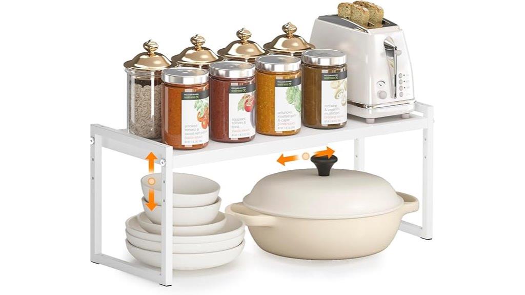 expandable kitchen counter organizer