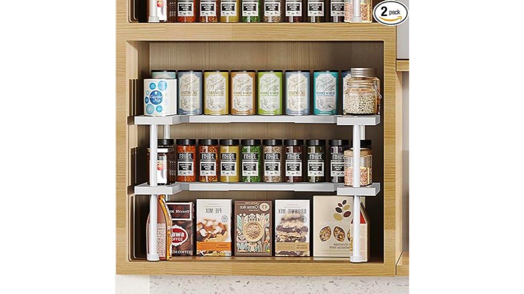 expandable spice rack