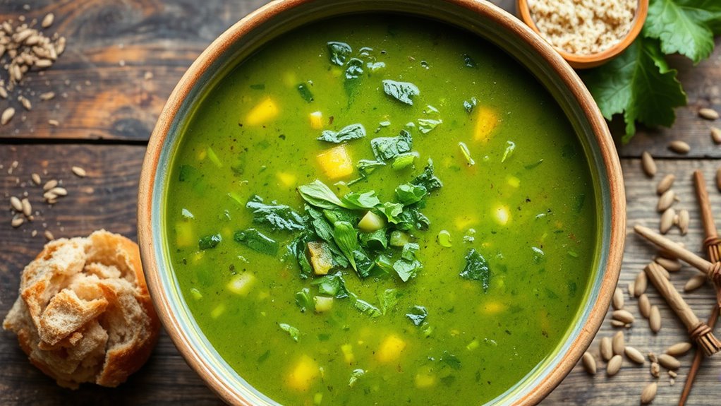 fiber rich callaloo benefits digestion