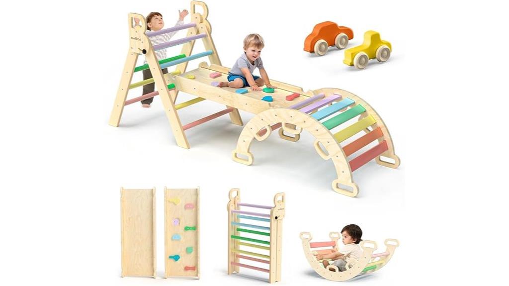 foldable baby climbing toy