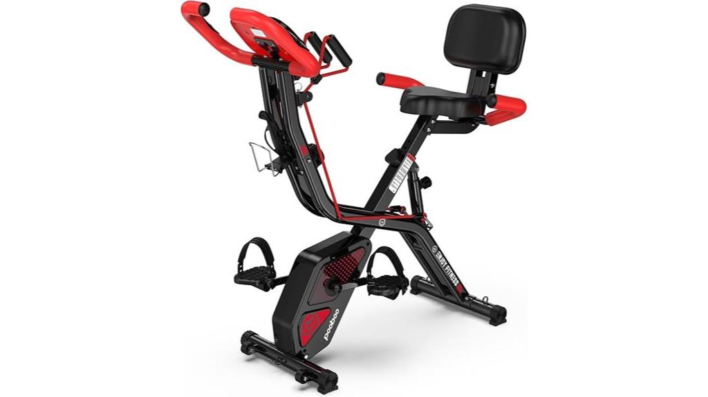 foldable bike with accessories