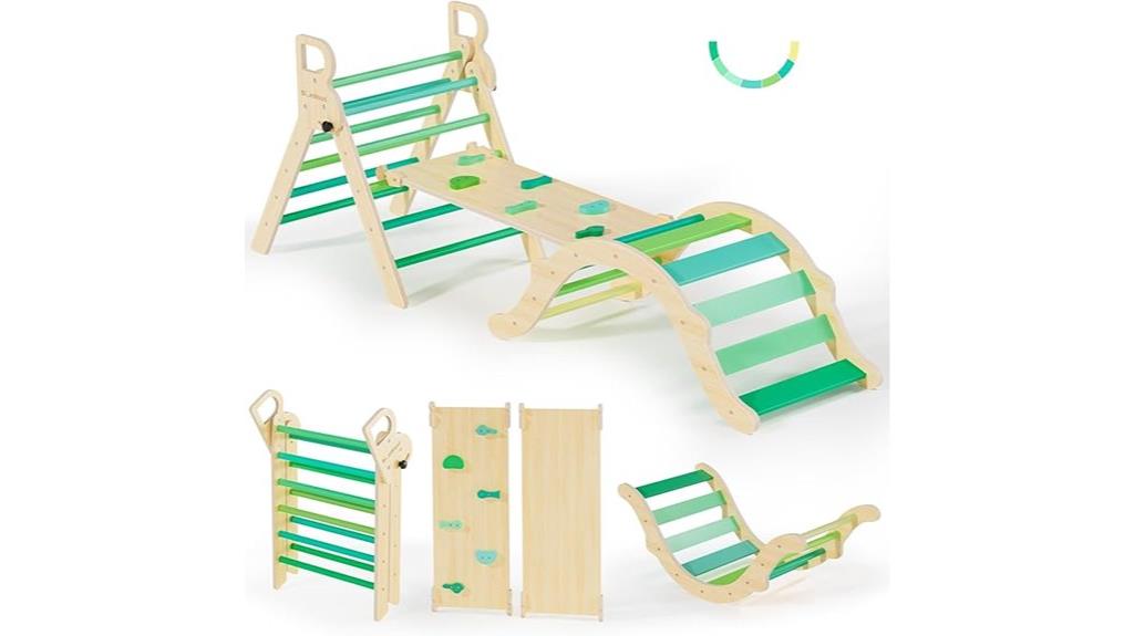 foldable toddler climbing toy