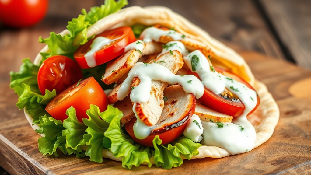 fresh flavorful healthy wraps
