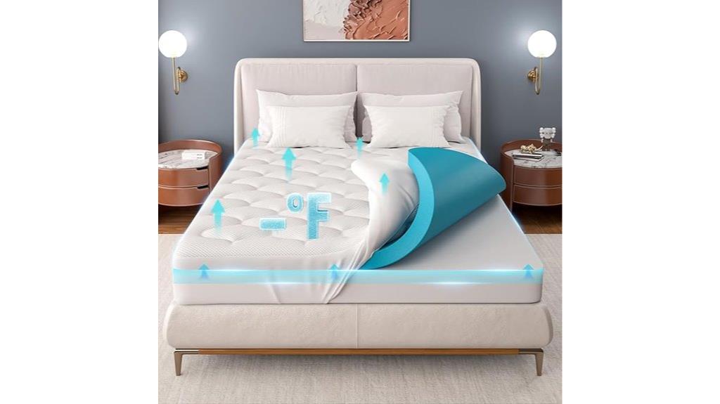 gel memory foam topper