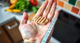 hand based portion measurement
