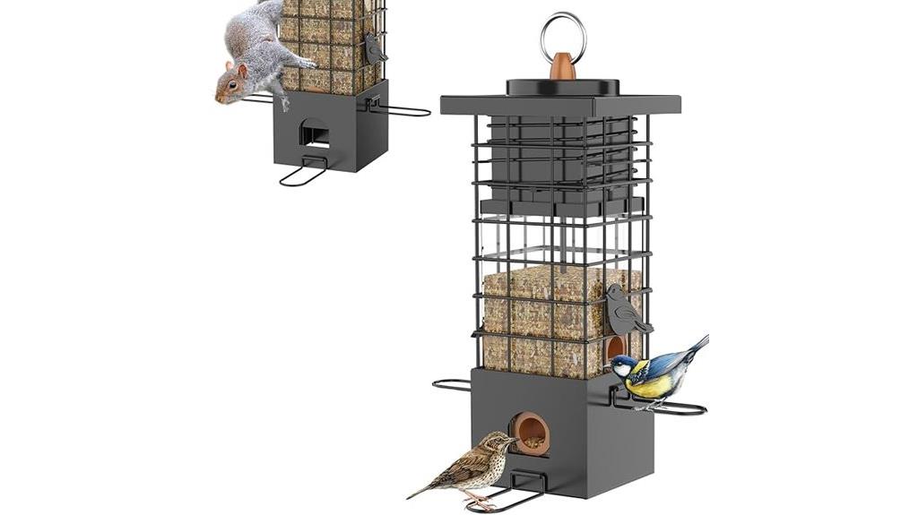 heavy duty squirrel proof feeder