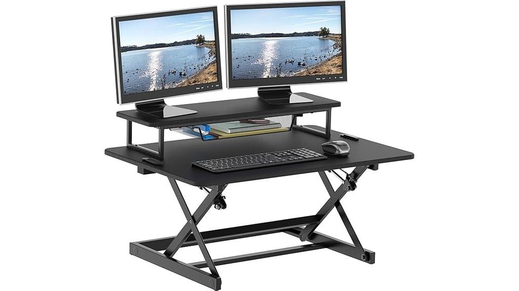height adjustable desk