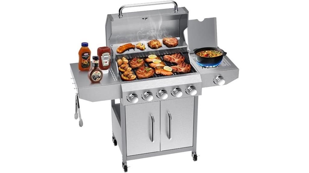 high btu propane grill