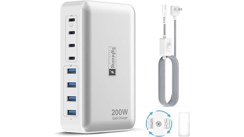 high power multi port charger