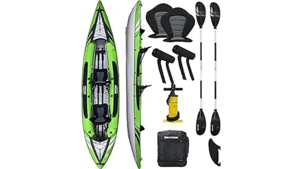 inflatable adult kayak